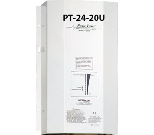 Newmar 24V 20 Amp Smart Battery Charger White