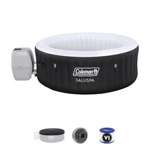 Coleman Inflatable Hot Tub Portable Outdoor Spa Black