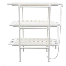 Indoor Hydroponics System Indoor Garden 3 Layers 108 Plant Sites PVC Pipe Hydroponics 12 Pipes Hydroponics Growing System,Indoor Gardening System, Gardening Gifts for Women Mom wyqdp240305