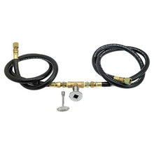 American Fire Glass Spark Ignition Fire Pit Kit (SS-SQPKIT-N-18), Square Bowl Pan, Natural Gas, 18-Inch Pan/12-Inch Burner