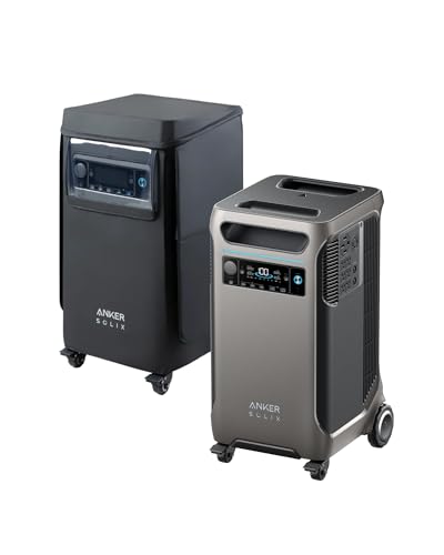 Anker SOLIX F3800 Portabale Power Station and Protective Cover, 3,840Wh