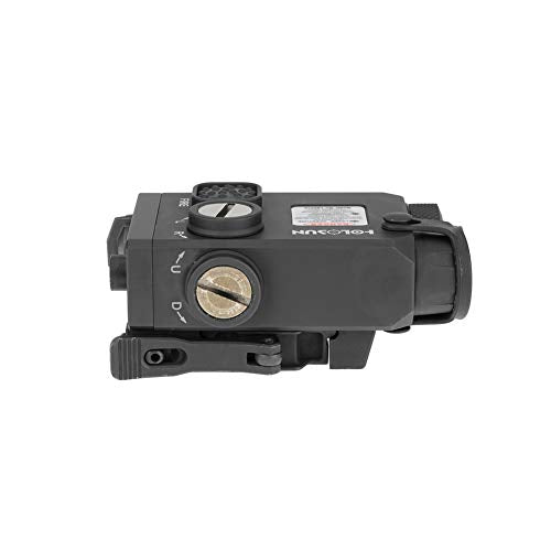 HOLOSUN LS321G Dual Green Laser with IR Pointer & Illuminator Black