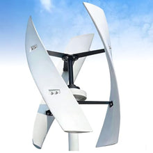 ROGHA Wind Turbine Generator Kit, 10000W-12000W Portable Vertical Helix Wind Power Turbine Generator, 3 Blade Wind Generator Kit with Charge Controller for Marine RV Home Industrial Energy 10000W-24V