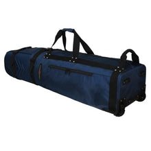 CaddyDaddy First Class Premium Soft-Sided Travel Cover Blue w/North Pole