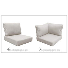 TK Classics Cushions Barbados Patio Furniture Beige