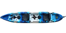 BKC Brooklyn 13.0 Tandem Modular Pedal Kayak Blue Camo