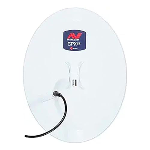 Minelab GPX 17 Waterproof Monoloop Coil for GPX 6000 Metal Detector (Skidplate Included)
