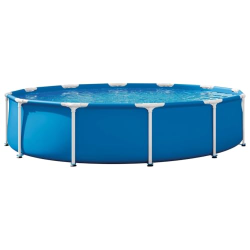 12Ft X 30In Metal Frame Above Ground Swimming Pool