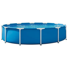 12Ft X 30In Metal Frame Above Ground Swimming Pool