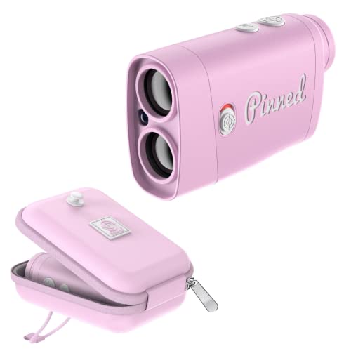 Pinned Golf Prism Slope Rangefinder Pink