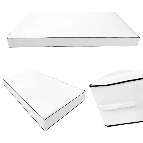 Prolinemax Style1 Twin Size 5PC Outdoor Daybed Cushion Set White