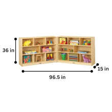 Jonti-Craft Super-Sized Mobile Fold-N-Lock Yellow