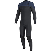 O'Neill 3/2mm Blueprint Chest Zip Full Wetsuit Black/Navy