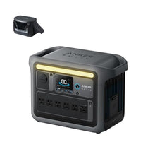 Anker SOLIX C1000 Portable Power Station and Water-Resistant Bag, 1,056Wh