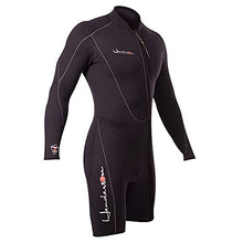 Henderson Thermoprene Long Sleeve Shorty/Jacket 7mm Wetsuit Black