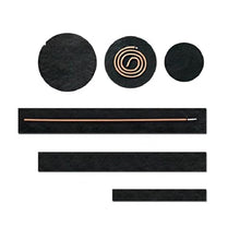 Width 50cm 100cm Carbon Fiber Fireproof Pad Under Grill Flame Retardant Mat Incense Burner Cotton(W 100cm x L 300cm,Thickness 2mm)
