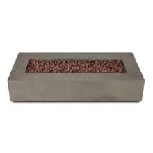 Home Square 2-Piece Set with 70" Rectangle LP Fire Table & Fire Glass