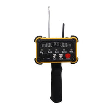 Long Range Metal Gold Detector Underground 100M Led Display 2 Antennas Plastic Case