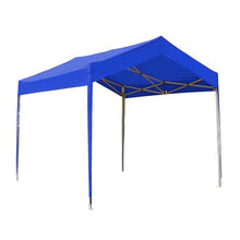 CTREVL Waterproof Pop Up Canopy, Portable Tent Canopy 3 Adjustable Heights, Carpas para Exteriores Pergola Easy to Store for Outdoor Camping BBQ Park Beach(Blue,3x2.7m/9.8x8.8ft)