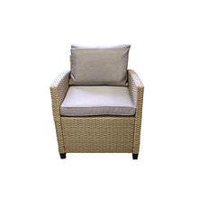 6 Pcs Dining Set- 7 Seats.Outdoor Garden Patio Backyard Furniture Set (D As Shown)
