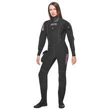 SEAC Women's Warmdry 4mm Neoprene Dry Suit Black