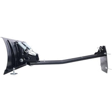 AMZXPLORE ATV Snow Plow, Heavy Duty Steel UTV Snow Removal Attachment with 5 Angle Positions and Quick Release Mount, 59 Inch Adjustable Snow Plow Blade Kit for Driveway Yard Trail