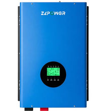 ZLPOWER UL1741 8000W 48V Off-Grid Inverter Charger, Peak Power 24000W for 20s, 240V AC Input, 120/240V Split Phase Output, Pure Sine Wave, Built-in 2 MPPT Low Frequency for Solar System