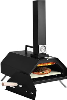 KJLYLPP Fuel Outdoor Pizza Oven - From Pizza Ovens – Cook in The Backyard And Beyond with This Portable Outdoor Kitchen Pizza Making Oven