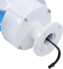 Wind Turbine Generator Kit, 14000W 12V/24V/48V 2 Blade Portable Vertical Helix Wind Power Turbine Generator Kit with Charge Controller, Nature Power System for Marine RV Home Industrial Energy(Teal,12