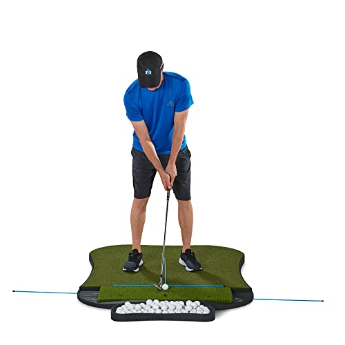 Fiberbuilt Golf Hourglass Pro Studio Mat Kit Green