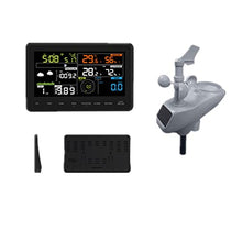 JDXQBLD Weather Station, WH2950 Solar Weather Station Can Be Connected to PC 433MHz Professional Wireless Meter Forecaster