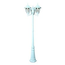 Acclaim 5069TW Suffolk Collection 3-Light Surface Mount Post Outdoor Fixture, Textured White