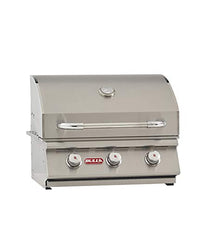 Bull Outdoor Products 69008 LP Steer Premium Drop in Grill, Liquid Propane, Silver