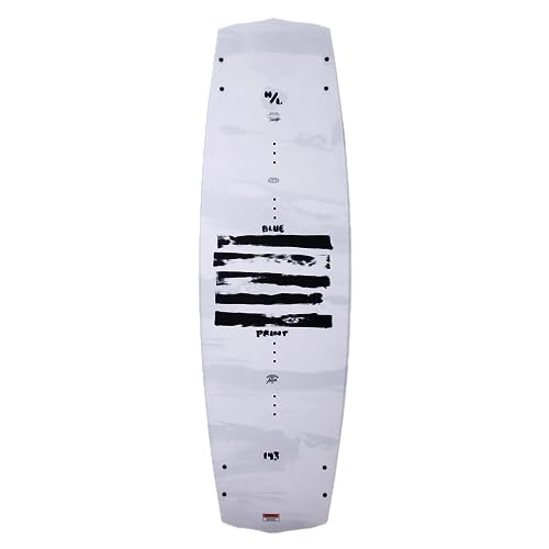 Hyperlite Blueprint Mens Wakeboard 143 W/Team OT Bindings Black/White 143 cm