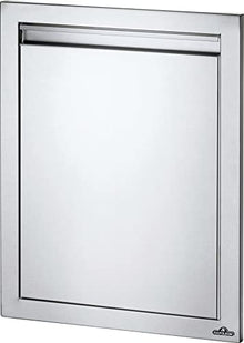 Napoleon Built-in Component - BI-1824-1D - Reversible Single Door, Stainless Steel, 18-inches Wide by 16-inches Tall, Durable Anodized Aluminum Handles, Soft Close Hardware, Napoleon Stamp Detail