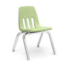 Virco 9000 Series Plastic Classroom Chairs Set of 4 Apple Black