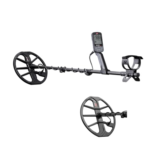 MINELAB Equinox 700 Multi-Frequency Collapsible Metal Detector for Adults & Wireless Headphones Bundle with EQX 15 Coil