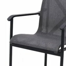 Four Seasons Courtyard Norwalk Patio Dining Arm Chairs, Gray, 4-Pack