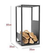 DJVHSRI Firewood Storage Rack Iron Shelf Firewood Storage Rack Fireplace Decoration Home Wood Firewood Divider Rack,