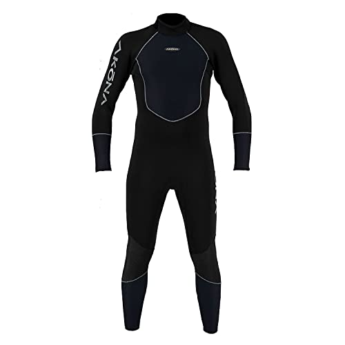 AKONA Men's 3mm Full Suit Quantum Stretch Neoprene Large