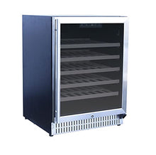AMS Fireplace Summerset 24 Outdoor Rated Wine Cooler Refrigerator