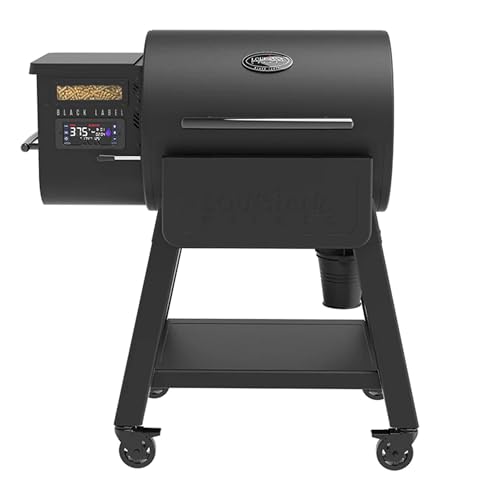 Louisiana Grills 800 Black Label Series Portable Pellet Grill Black
