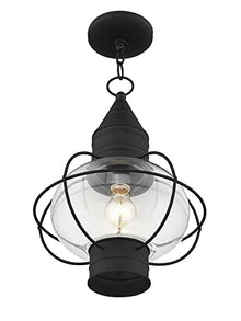 Livex Lighting 26905-01 Newburyport Light Fixture, Antique Brass
