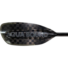 AQUA BOUND Aerial Minor Carbon Versa-Lok Bent Shaft Kayak Paddle 4-Piece 200-205cm Black