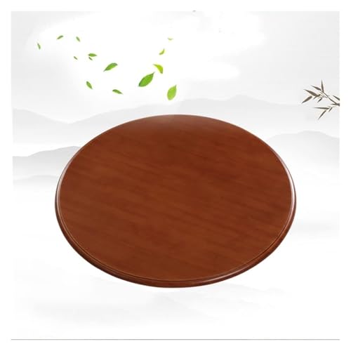 LLHBBSHYYDM Turntable Dining Table, Round Table Top, Wooden Turntable Dining Table Round Tabletop Centerpiece Rotating Tray(90cm/34in)