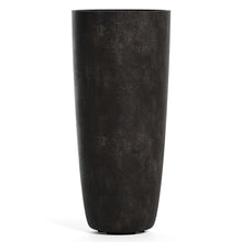 COSAPOTS Lofto Tall Indoor/Outdoor Planter, 19x43in Brown Stone