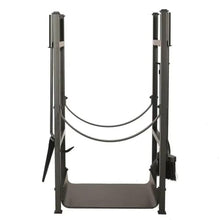 IEDFHJU Firewood Rack Wrought Iron Firewood Rack with Tool Holder