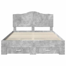 HMDNGOUT 5-Piece Outdoor Bar Table Set with 4 Removable Cushion Stools, Solid Acacia Wood and Poly Rattan, Gray Finish, 47.2 in x 23.6 in Rectangular Table