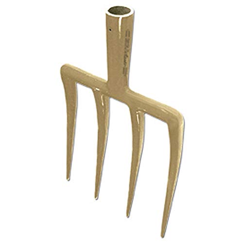4 PRONG FORK 320 MM WITH WOODEN HANDLE NON SPARKING Cu-Be