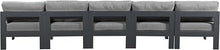 Meridian Furniture 376Grey-S150B Nizuc Collection Modern | Contemporary Outdoor Patio Modular Sofa